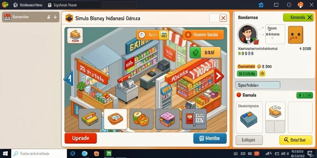 Screenshot dari salah satu level menantang di API33.