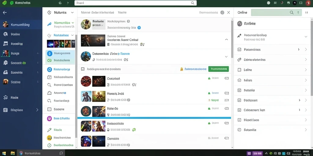 Screenshot dari mode kompetisi multiplayer.
