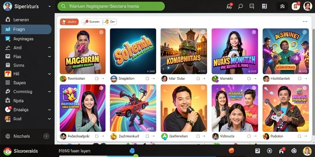 Cuplikan aksi seru dalam permainan.