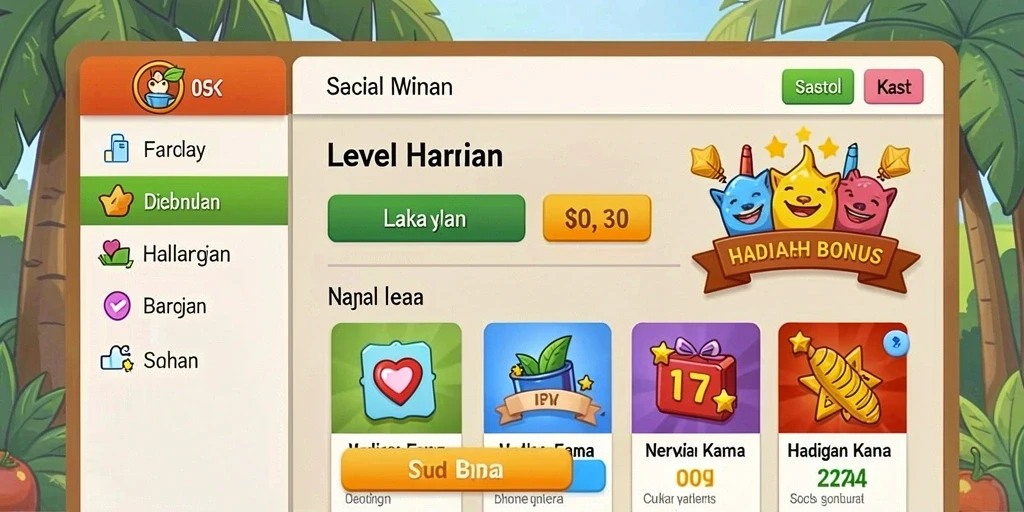 Karakter unik dan menarik di dalam game.