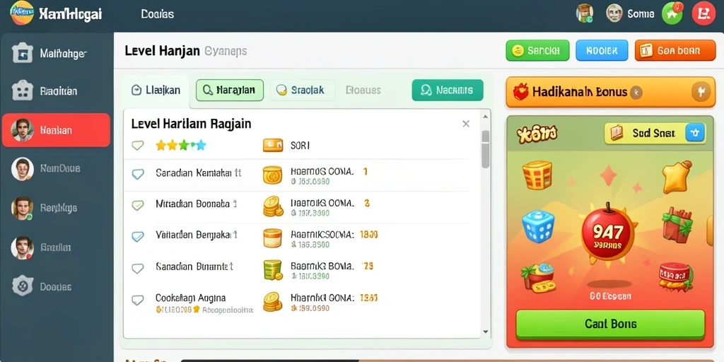 Setiap level penuh dengan tantangan yang mendebarkan.