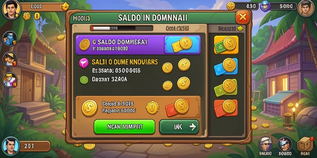 Pengguna sedang berinteraksi dalam mode multiplayer.